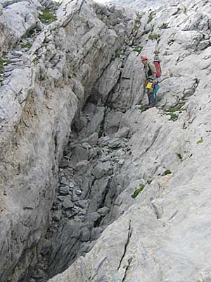 Paul pr? pour une descente dans le Syst?e d' Anialarra (via AN51)
