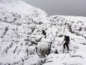 Anialarra in the snow