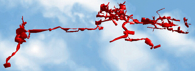 3 D survey of the cave, in Larry Fish's CaveX