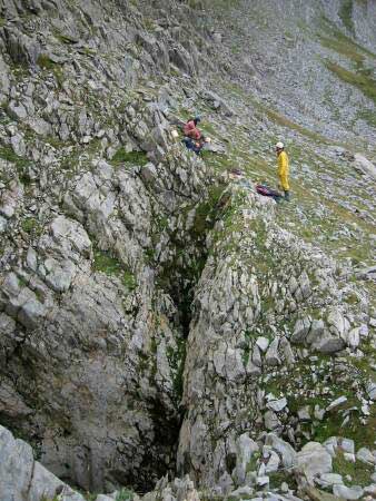 Near the entrance of AN61